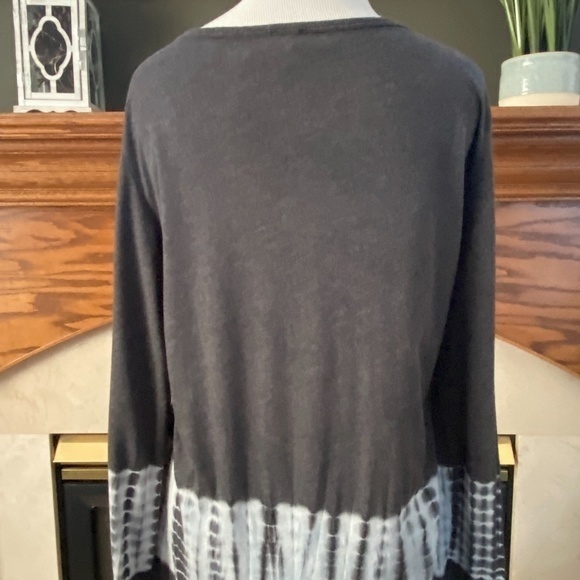 G‎ Scent Casual Long Sleeve Tie Dye Round Neck Tunic Sz. L NWT - Picture 6 of 10